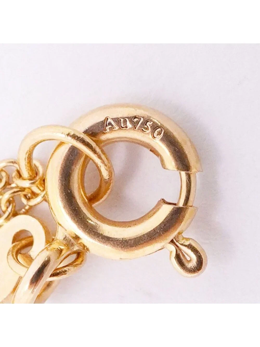 Tiffany & Co Necklace T Smile Mini 18k Pink Gold Diamond